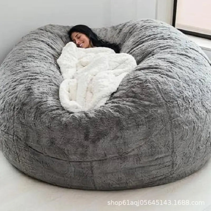 MDNG Soft Recliner Beanbag Daybed for Modern Nordic Living Room