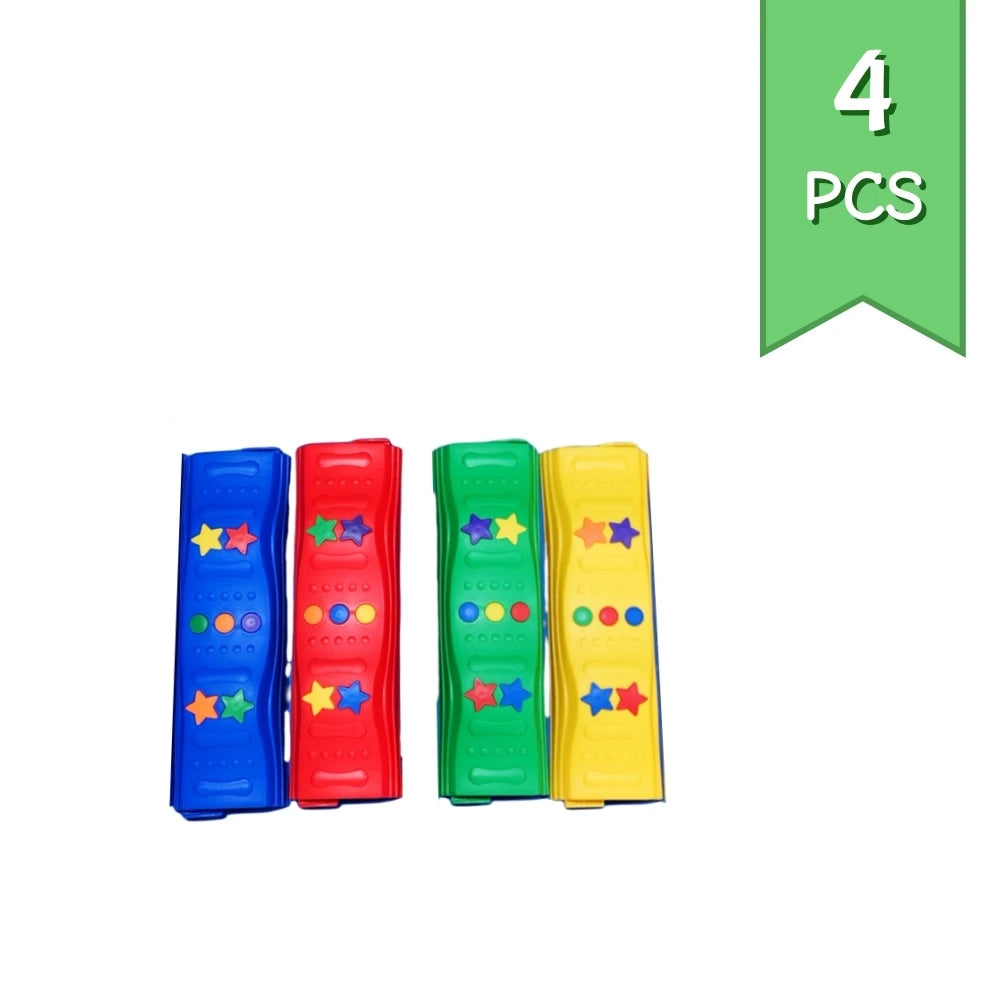 Kids Stepping Stones And Balance Beams Obstacle Course Set
