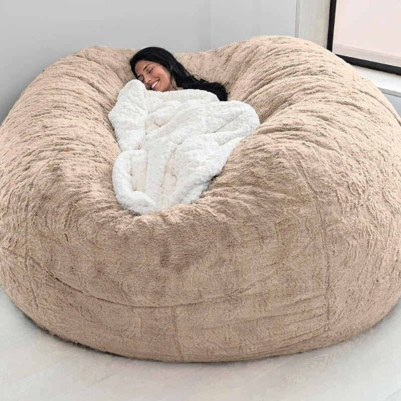 MDNG Soft Recliner Beanbag Daybed for Modern Nordic Living Room