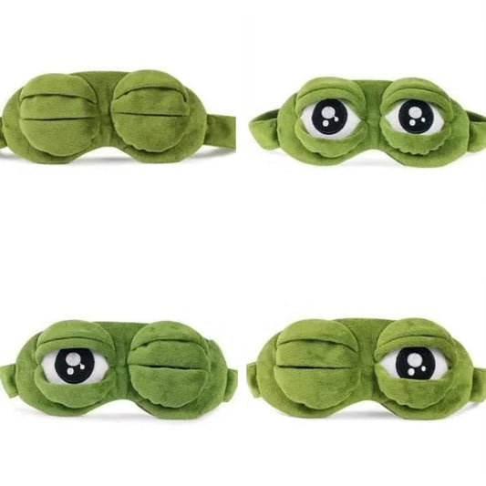 Sad Frog Sleep Mask For Restful Sleep And Light Blocking