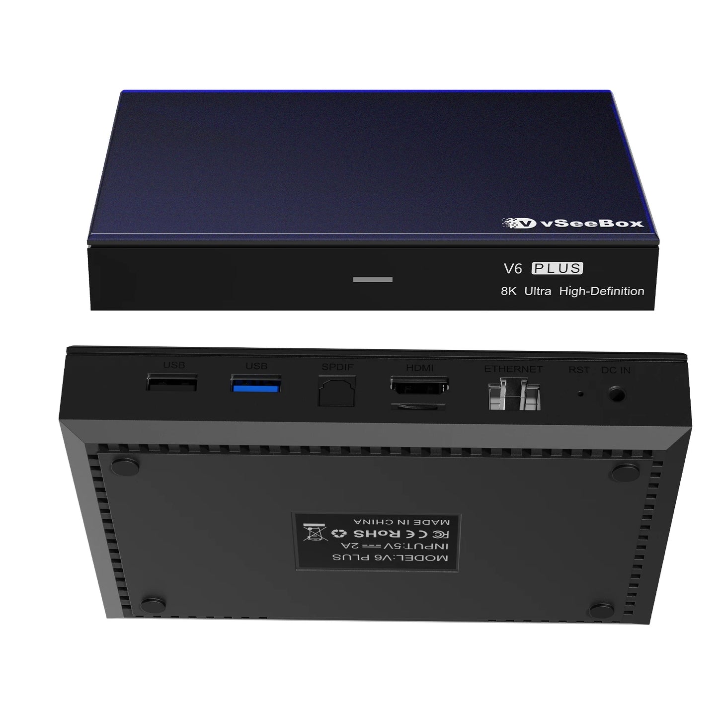 VseeCzydore VSeeBox V6 Plus 8K HD Voice Control Streaming Box