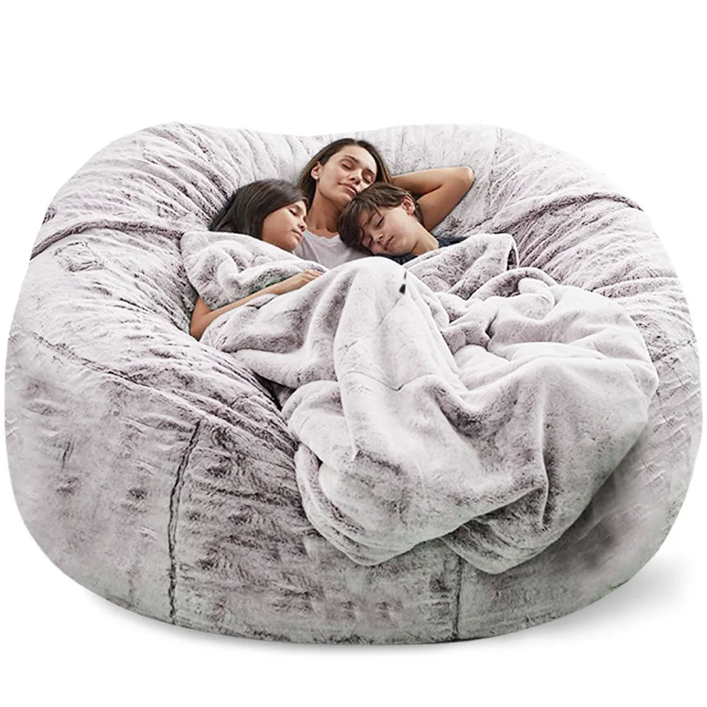 MDNG Soft Recliner Beanbag Daybed for Modern Nordic Living Room