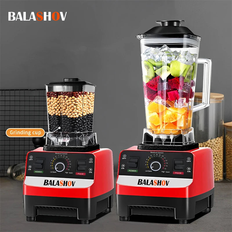 Balashov 2000W Heavy Duty Commercial Blender Mixer Stationary Food Processor