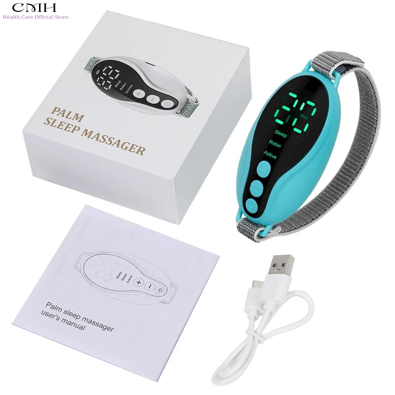 CMH Micro-Current Sleep Aid Handheld Massage Instrument For Stress Relief