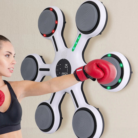 Elenxs Bluetooth Boxing Machine Wall Mounted for Home Exercise