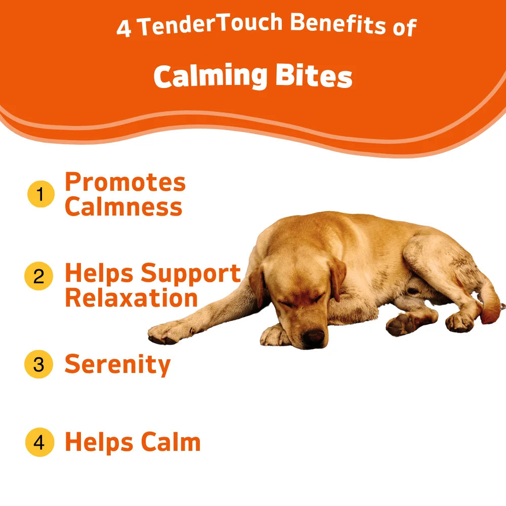 TenderTouch Calming Chews For Dogs Natural Anxiety Relief