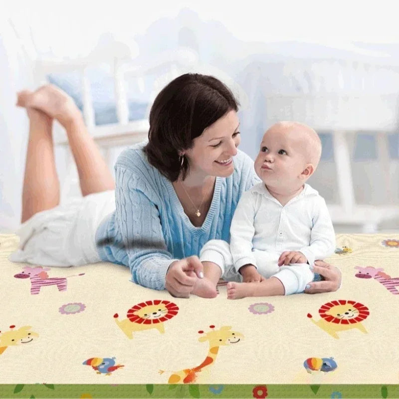DHDHCN Non Toxic Foldable Baby Play Mat Non Slip Carpet