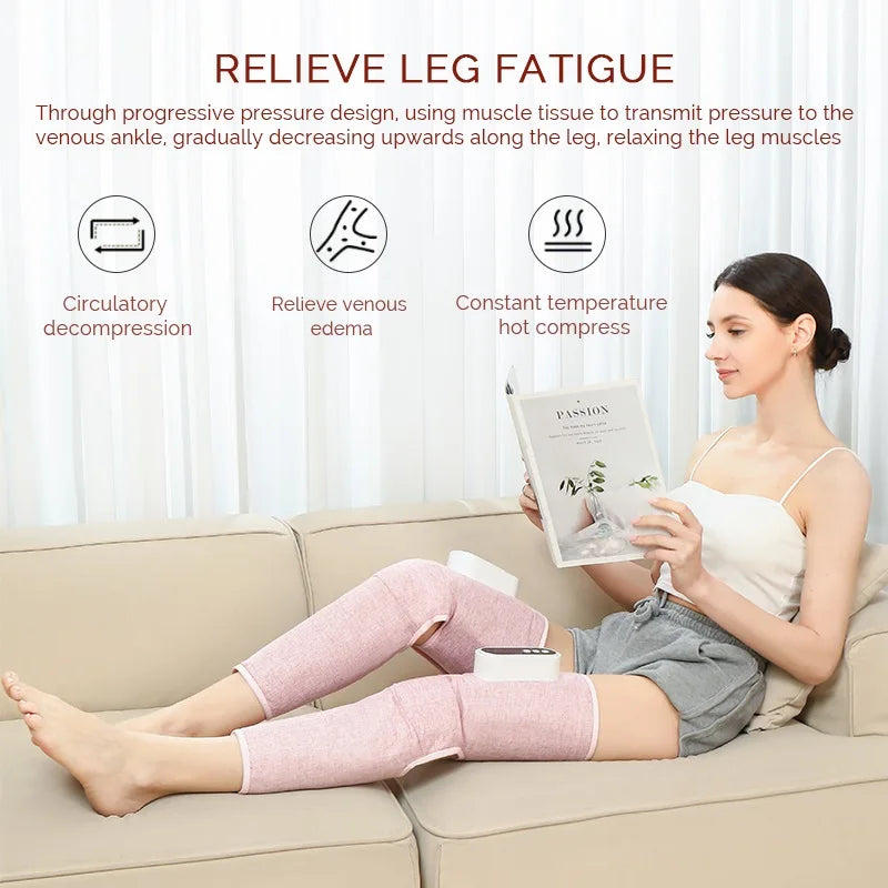 Foreverlily Wireless Smart Leg Massager 3 Gear Kneading Massage
