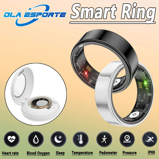Ola Esporte Smart Ring Heart Rate Blood Oxygen IP68 Waterproof