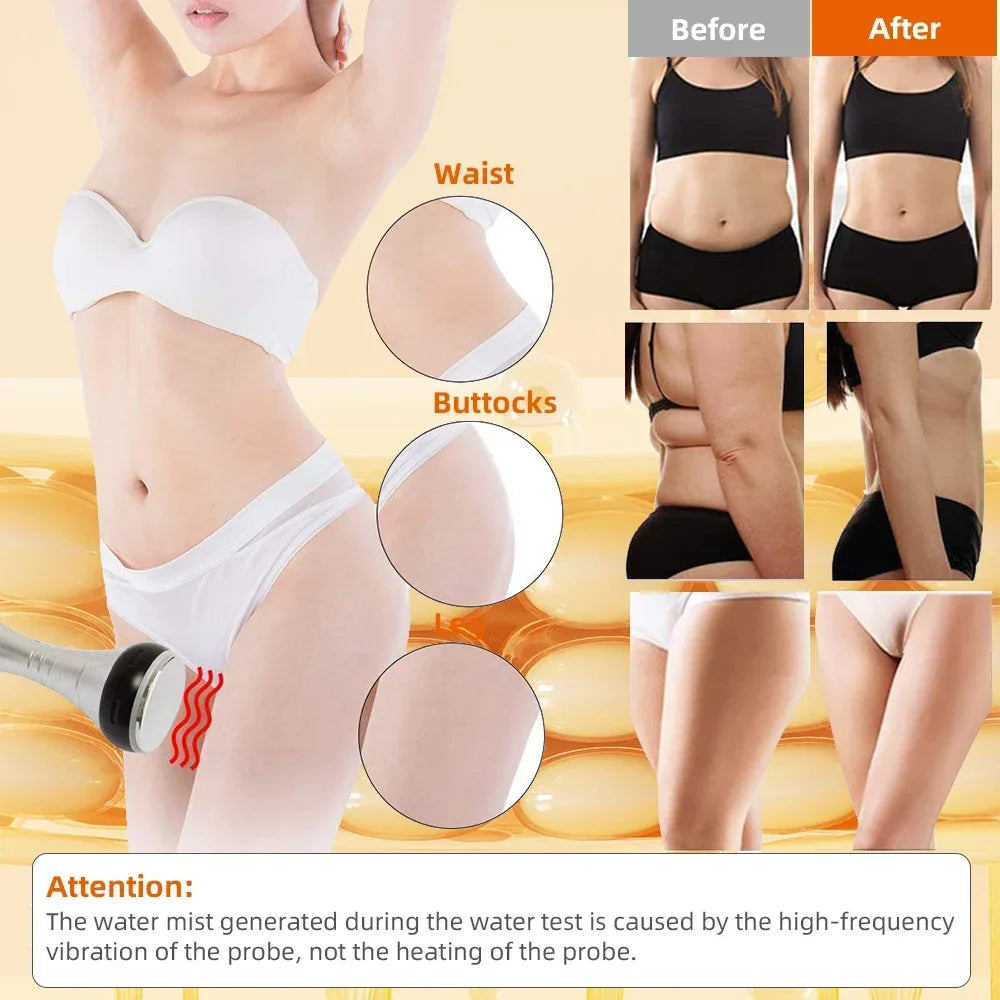 Ultrasonic Cavitation Body Slimming Machine Facial Massager