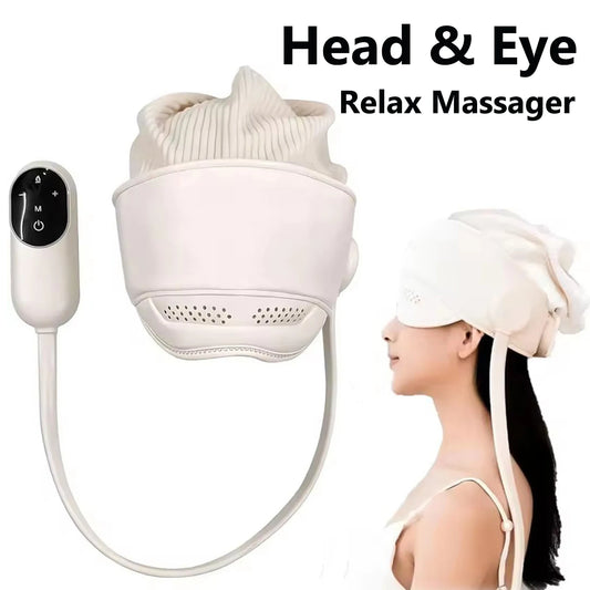 Head Massager Air Pressure Eye Massage Graphene Heating Device