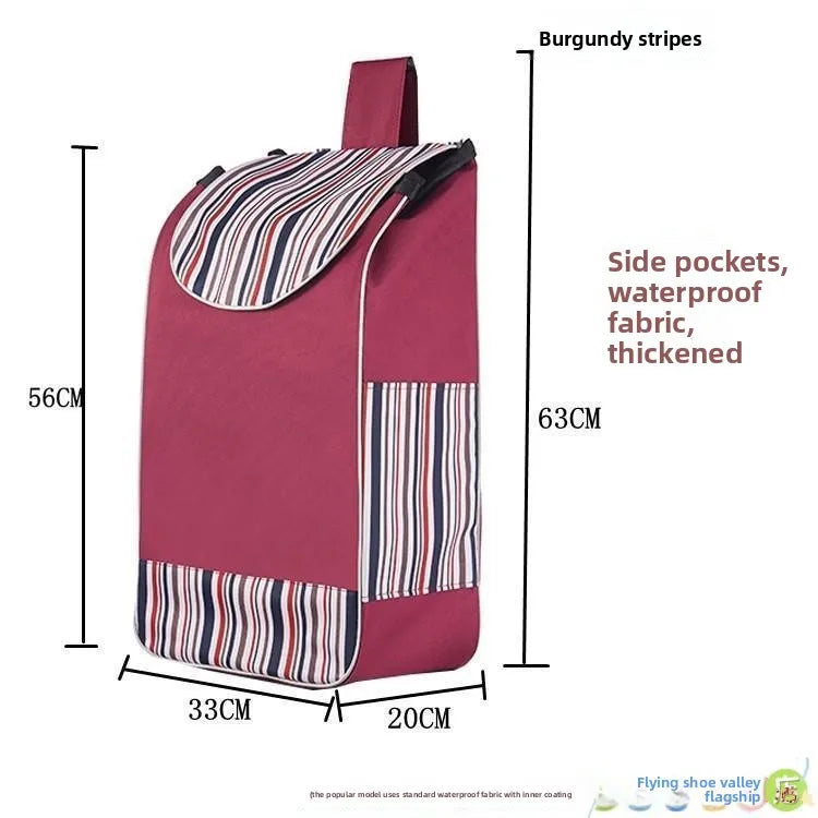 Others Foldable Waterproof Cart Bag For Travel And Outdoor Use