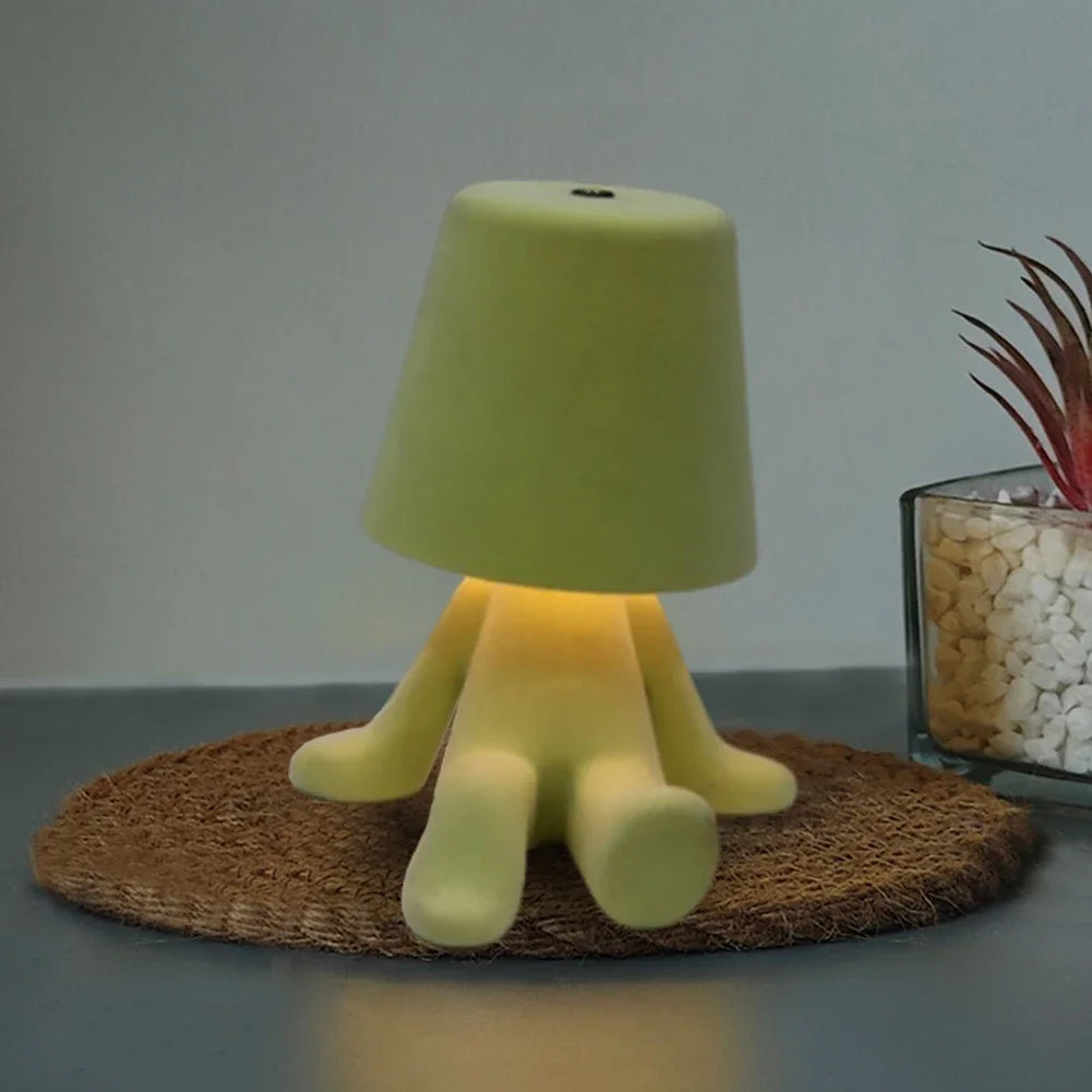 Little Naughty Boy Table Lamp Modern Desk Light For Bedroom