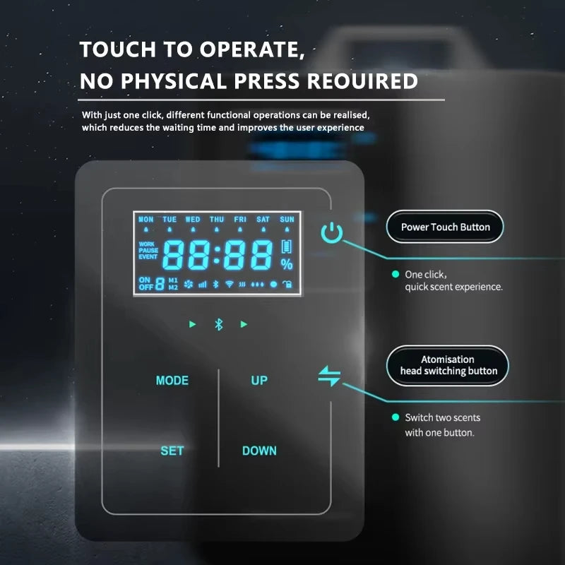 Namste 10000m3 Essential Oil Diffuser With Smart Timing Bluetooth