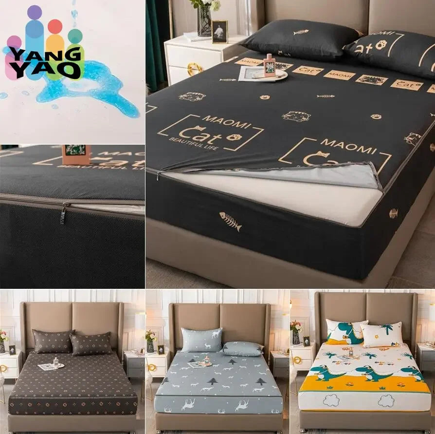 Yaapeet Six Sided Zipper Waterproof Sheets