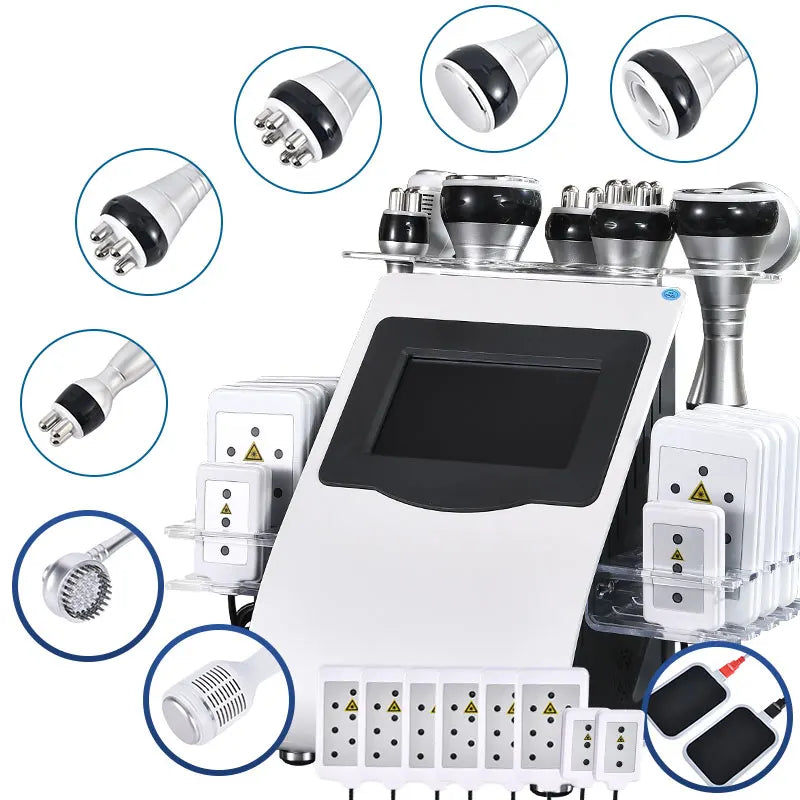 2025 9 in 1 40K cavitation machine vacuum weight loss and slimming device anti fat mass  ultrasonic beautiful equipment