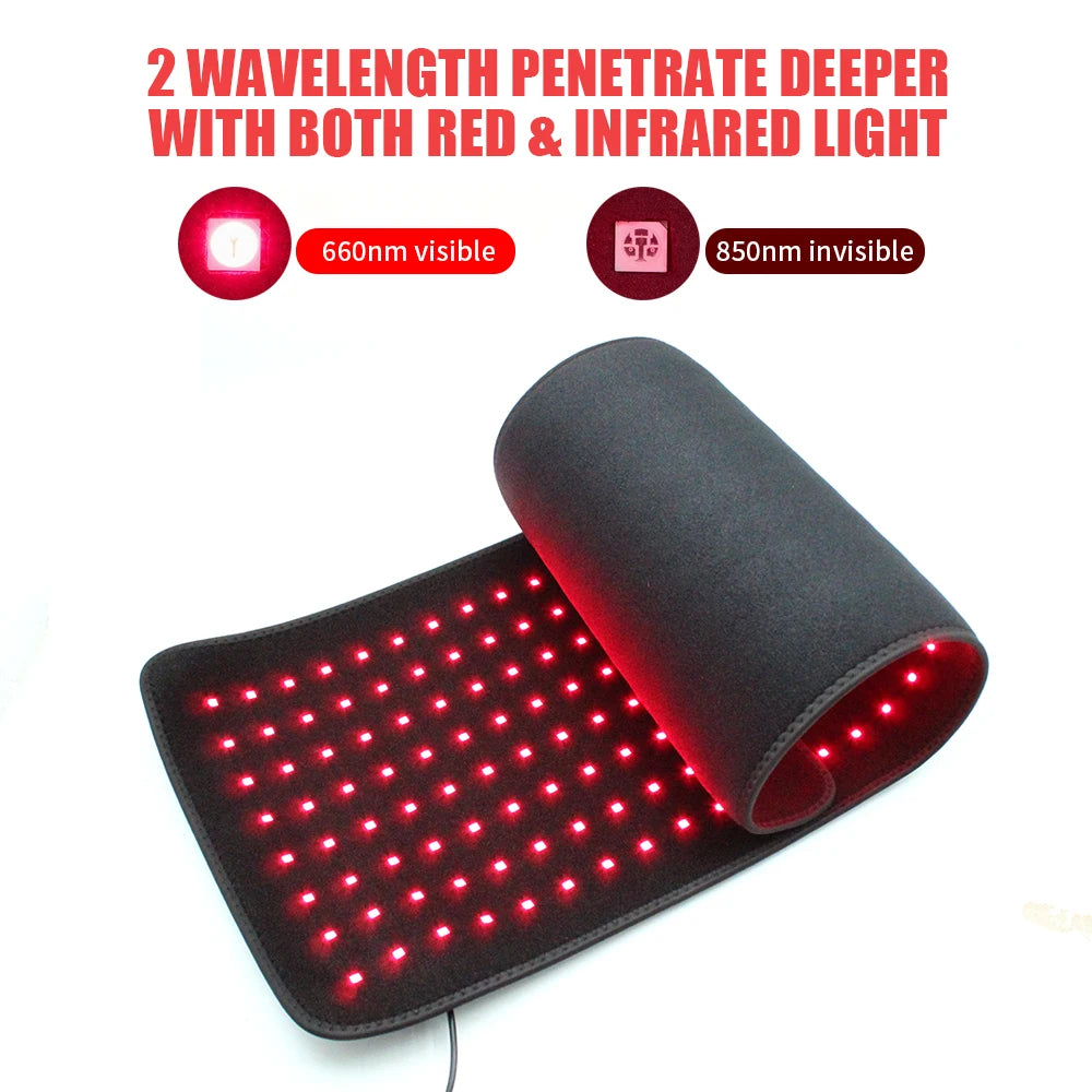 Red Light Therapy Pad Infrared 660nm 850nm Dual Chip
