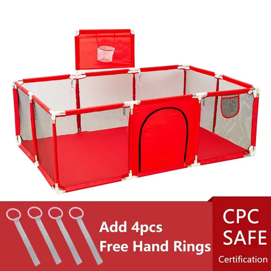 Baby Indoor Playpen and Activity Fence for Safe Play