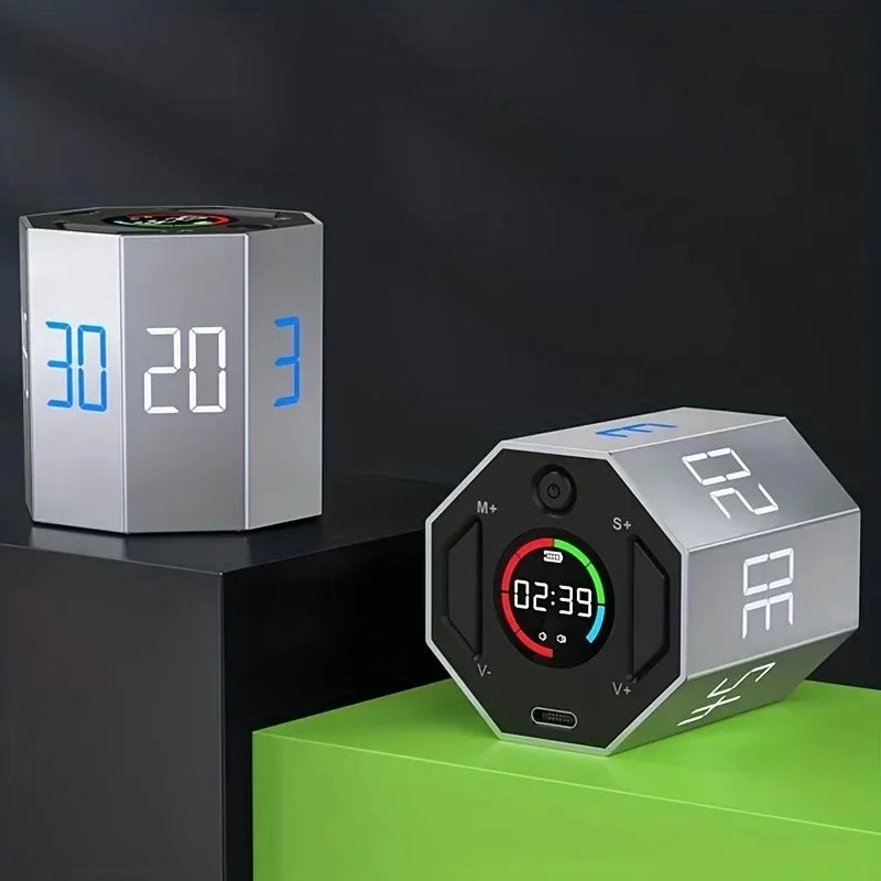 Magnetic Visual Timer With Flip Countdown
