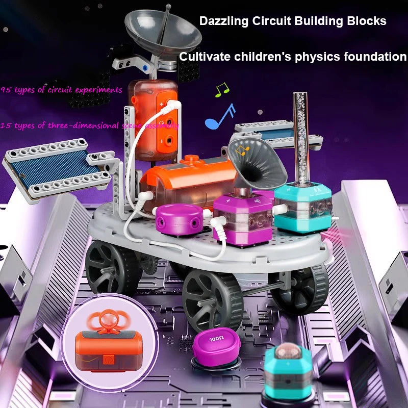 DIY Electronic Building Blocks Science Kit For Kids Educational