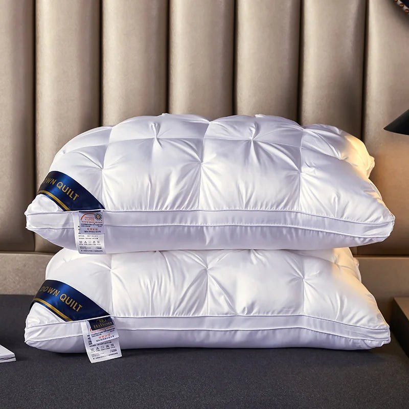 Two Piece Sleep Pillow Set Soft Supportive Pillows