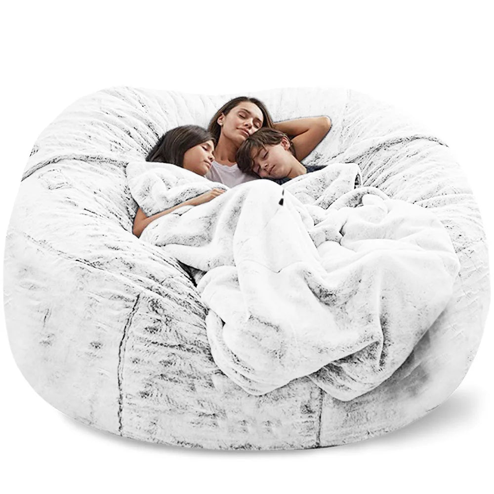 MDNG Soft Recliner Beanbag Daybed for Modern Nordic Living Room