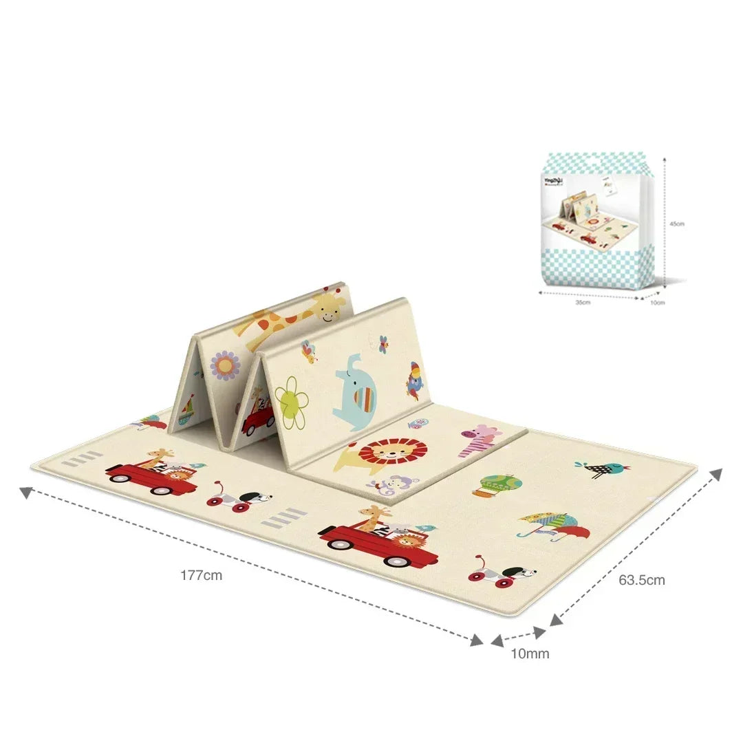 DHDHCN Non Toxic Foldable Baby Play Mat Non Slip Carpet