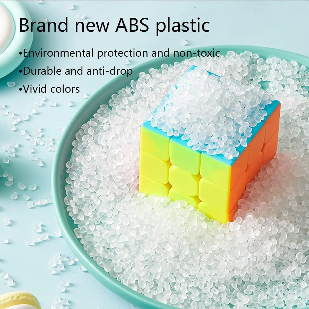 Mirror Pyramid Cubes Decorative Figurines
