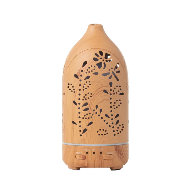 Miflame Ultrasonic Essential Oil Diffuser With LED Lights