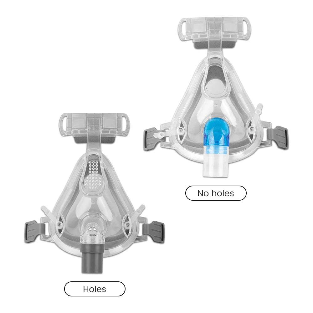 CPAP Mask For Sleep Apnea Nasal Full Face Mask Headgear