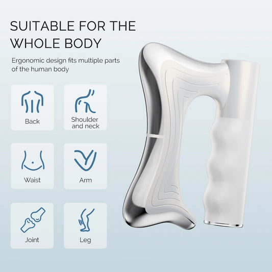 Foreverlily Electric Fascia Knife Massager 10500RPM High Vibration