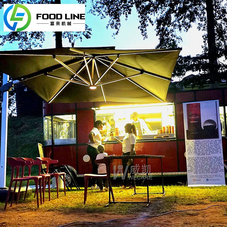 Mobile Food Trailer With Turnkey Kitchen Concession Stand Dot Approved