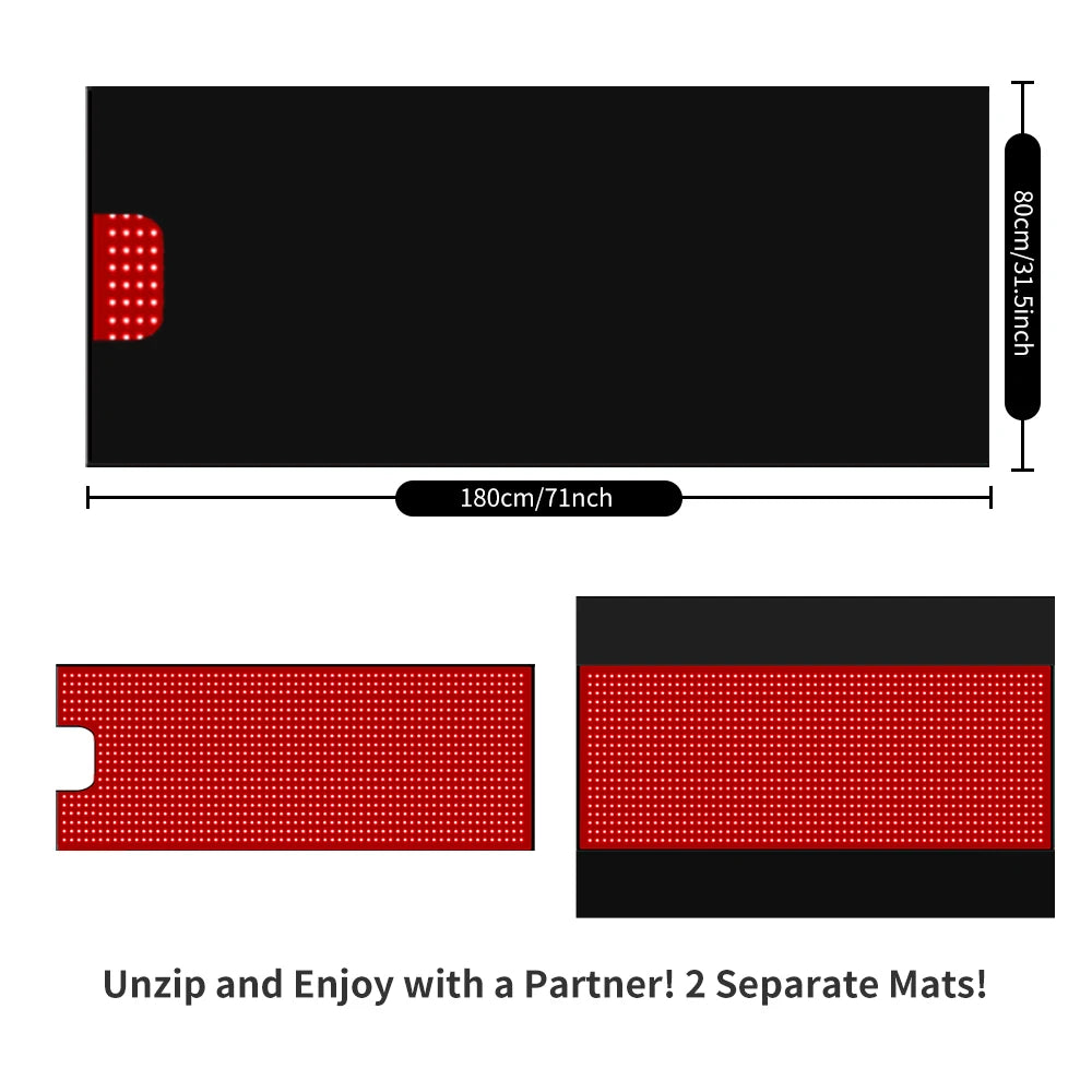 Red Light Therapy Full Body Infrared Blanket for Home Use