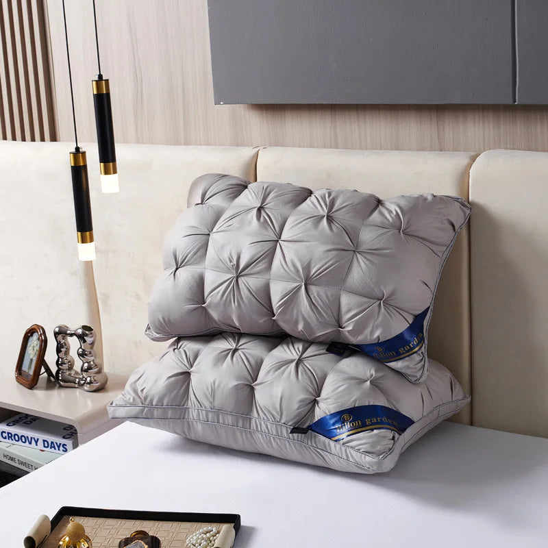 Two Piece Sleep Pillow Set Soft Supportive Pillows