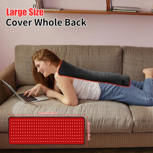 Infrared Light Relaxation Pad Wrap Back Waist Shoulders