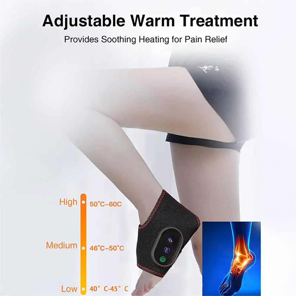 Electric Foot Warmer Massager With Vibration For Feet And Legs