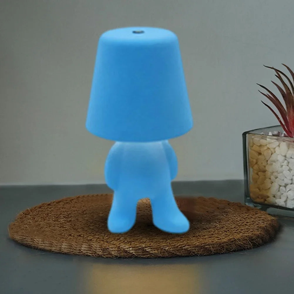 Little Naughty Boy Table Lamp Modern Desk Light For Bedroom