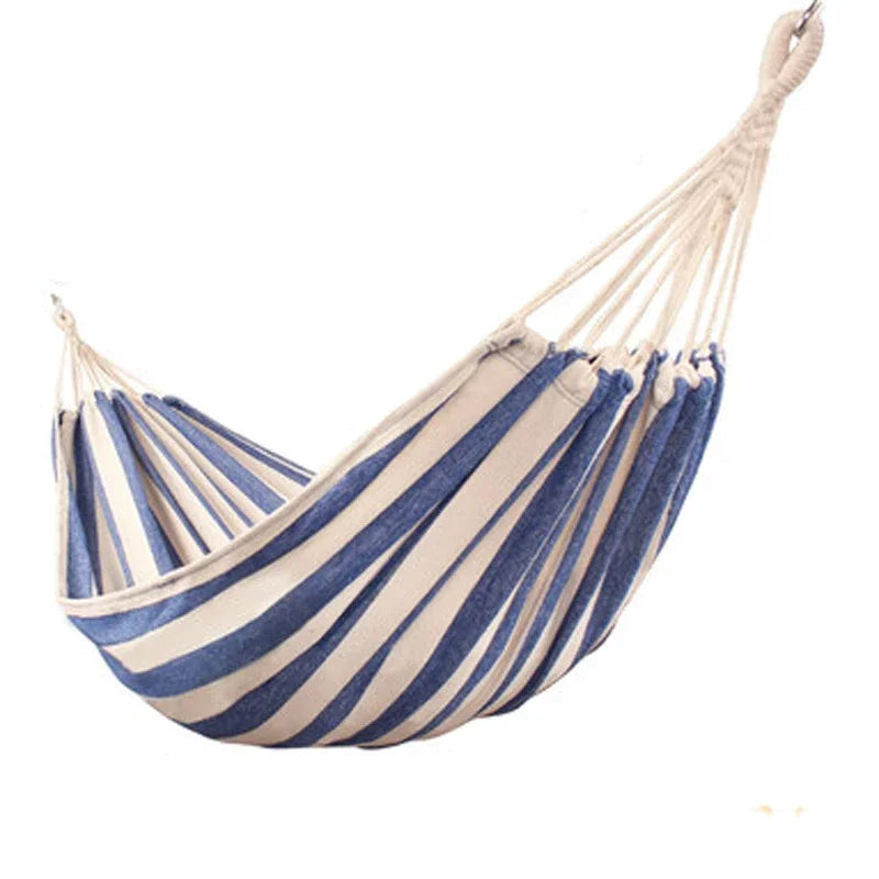 Thick Canvas Garden Swing Hammock Outdoor Hanging Chair