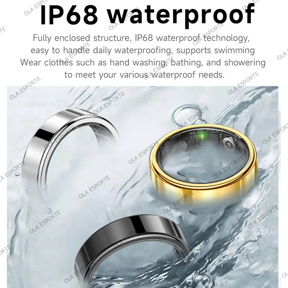 Ola Esporte Smart Ring Bluetooth Heart Rate Health Monitor