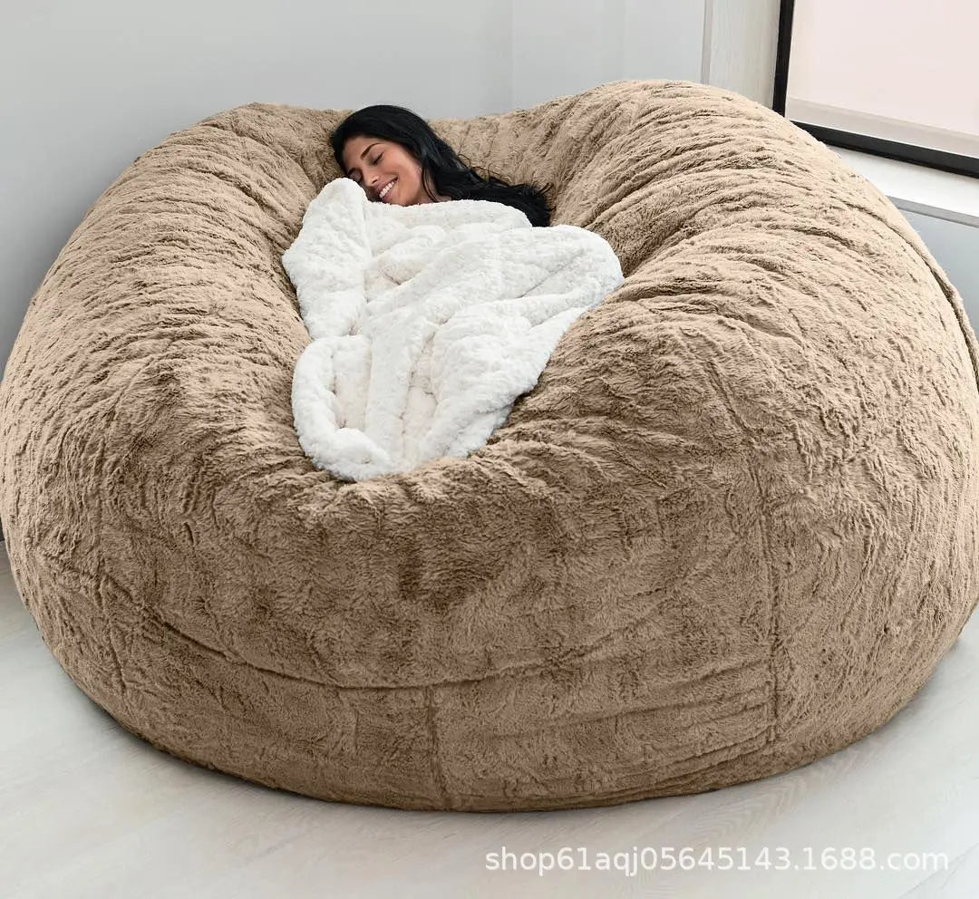MDNG Soft Recliner Beanbag Daybed for Modern Nordic Living Room