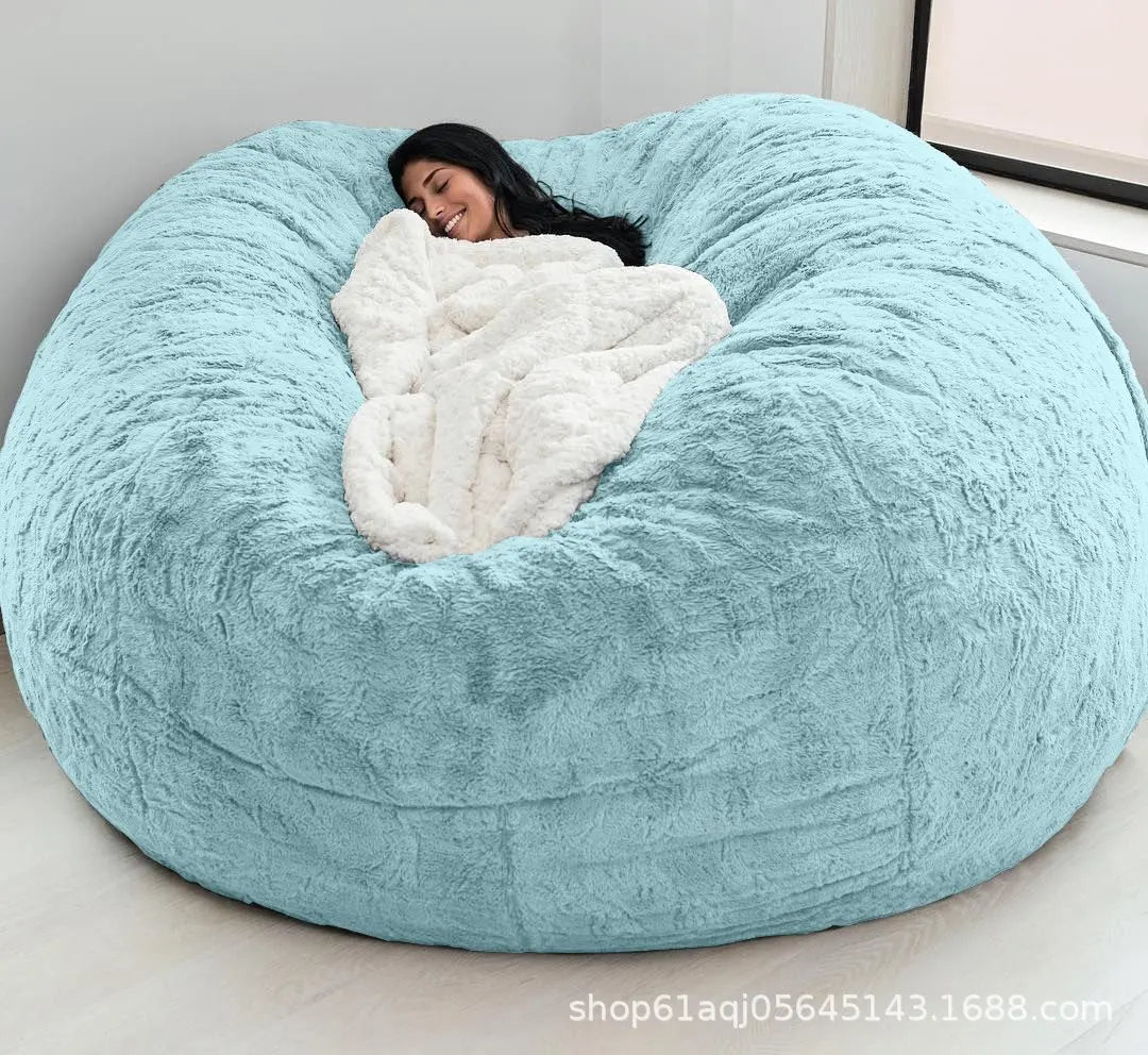 MDNG Soft Recliner Beanbag Sofa for Modern Nordic Living Room