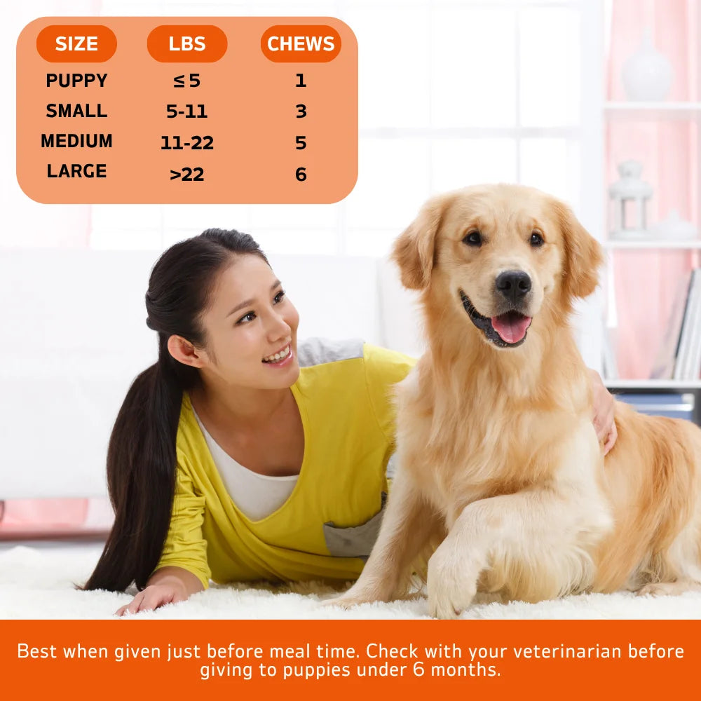 TenderTouch Calming Chews For Dogs Natural Anxiety Relief