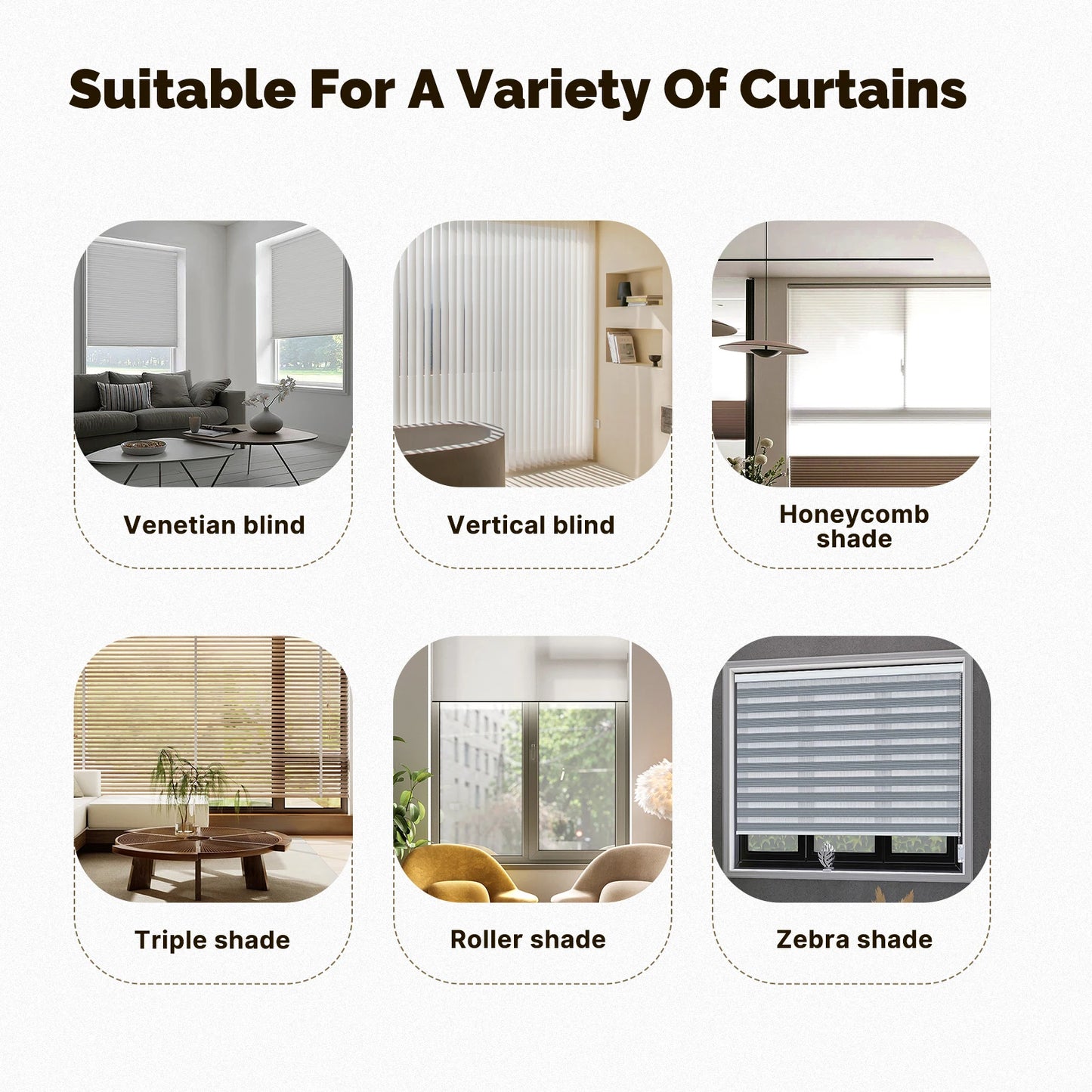 MOES Zigbee Chain Roller Blinds Smart Curtain Motor App Control