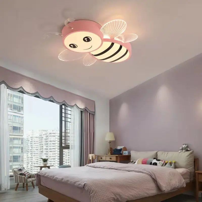 DUTRIEUX Cartoon LED Kids Bee Night Light for Bedroom