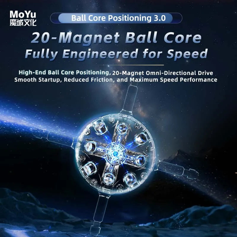 2025 NEW ! Moyu Weilong V11 20M Maglev Ball-Core UV 3X3 Magnetic Magic Speed Cube Fidget Toys Weilong WRM V11 Cubo Magico Puzzle