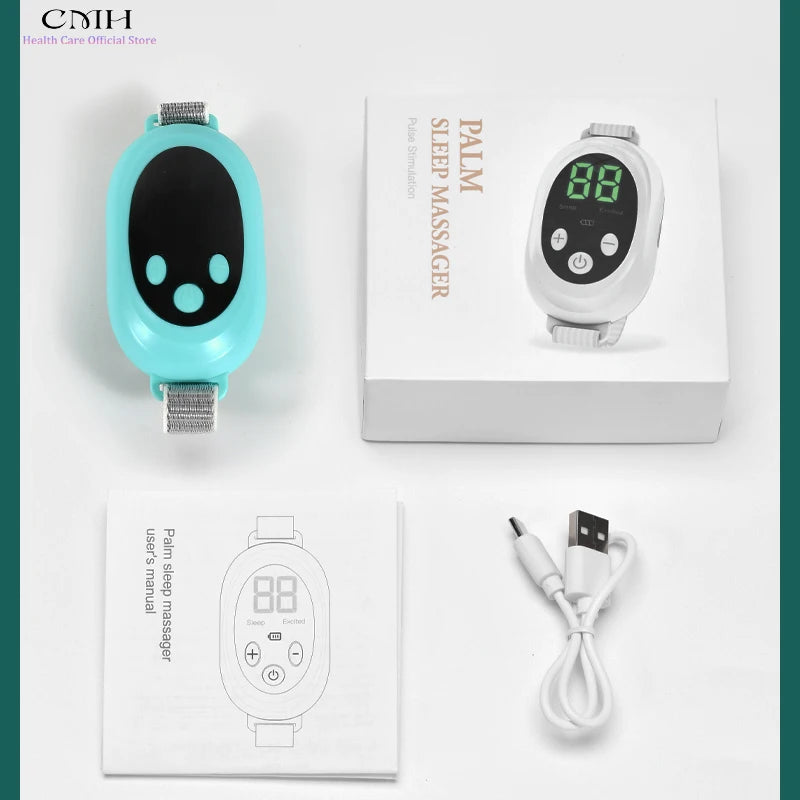CMH Micro-Current Sleep Aid Handheld Massage Instrument For Stress Relief