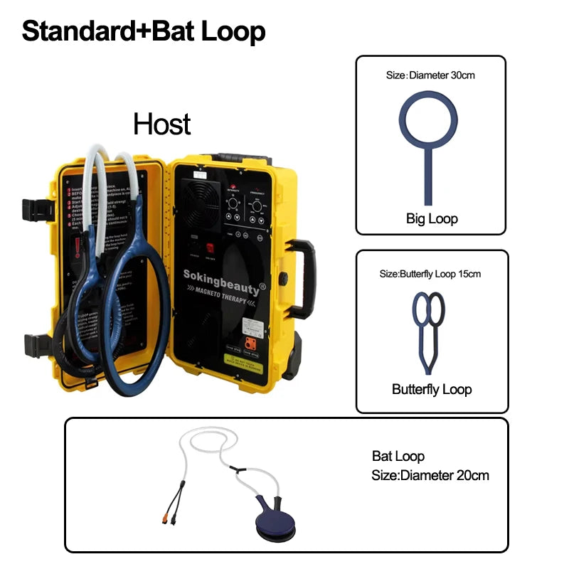 Pemf Magnetic Therapy Device Mat Physio Magneto Therapy Machine Pemf Loop Devices Pain Relief Arthritis Sciatica Neuralgia