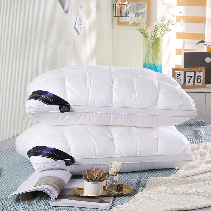 Two Piece Sleep Pillow Set Soft Supportive Pillows