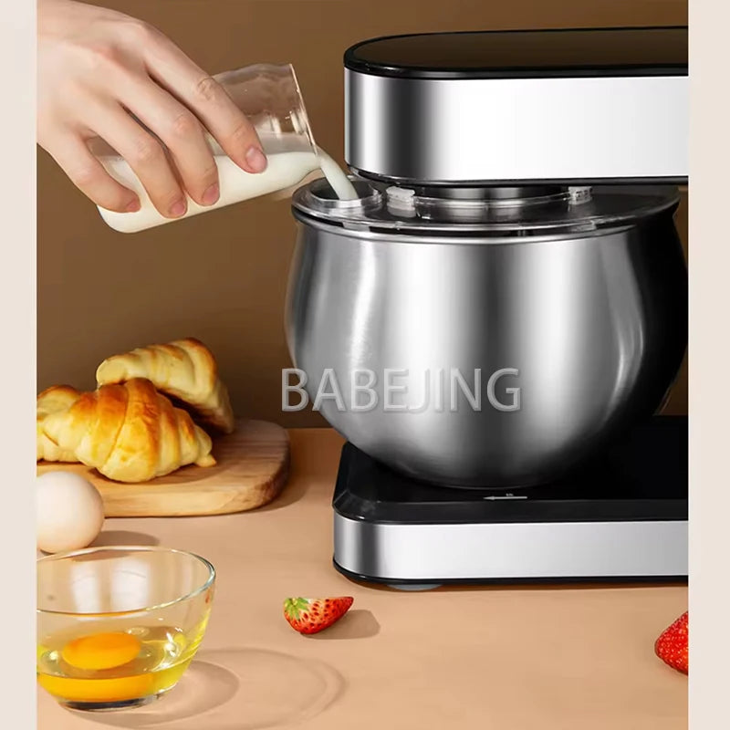 BABEJING 1200W Kitchen Mixer Electric Stainless Steel Kneading Machine
