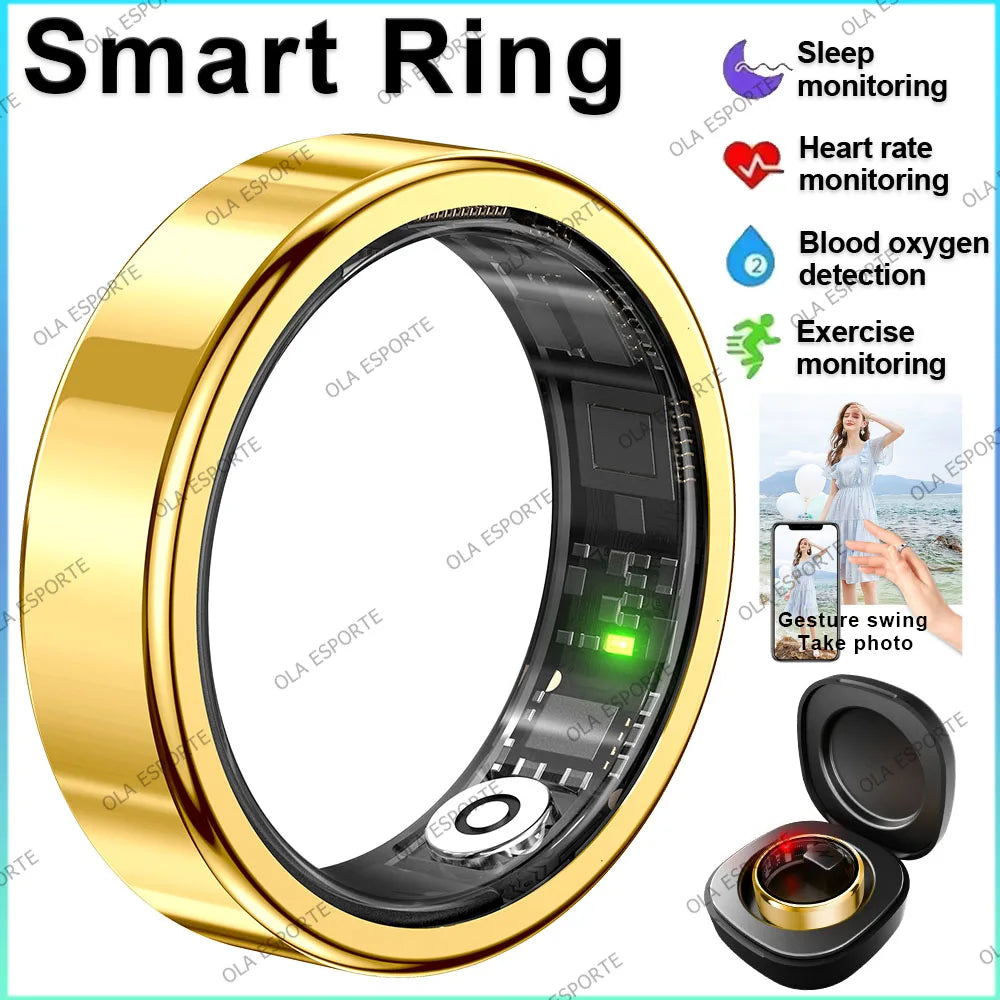 Ola Esporte Smart Ring Bluetooth Heart Rate Health Monitor